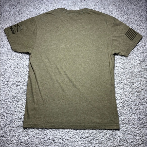 Grunt Style Shirt Mens Large Patriotic Tee Do Not Tread On Me Snake Star America - Picture 6 of 6